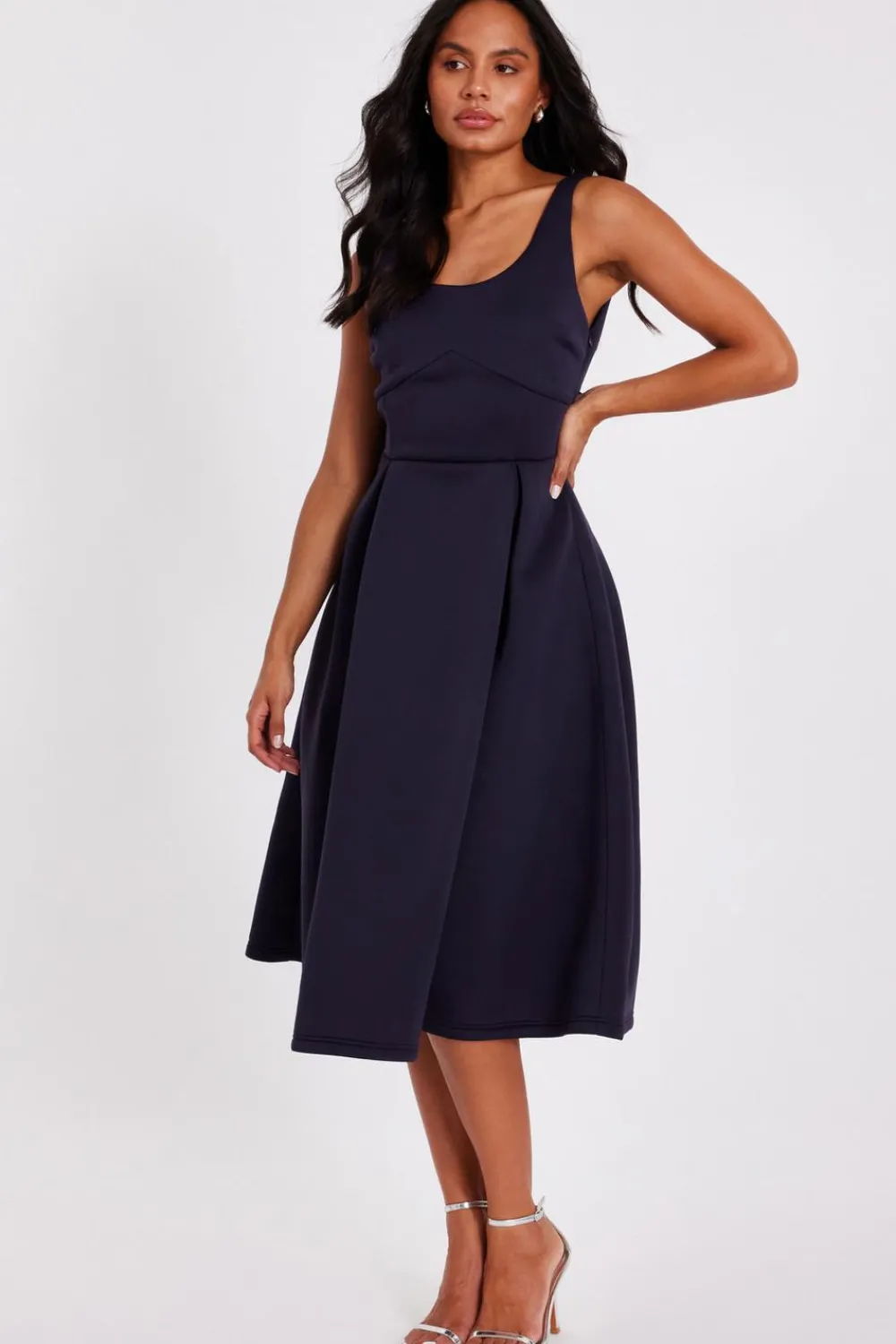 Quiz Day At The Races|Christening Guest>Bow Back Midi Dress