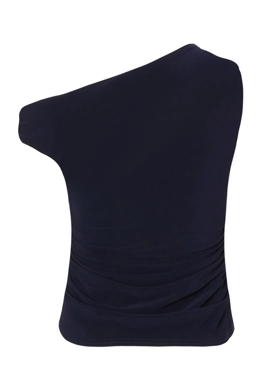 Quiz Summer Tops|Going Out Tops>Navy Buckle Detail Ruched Top