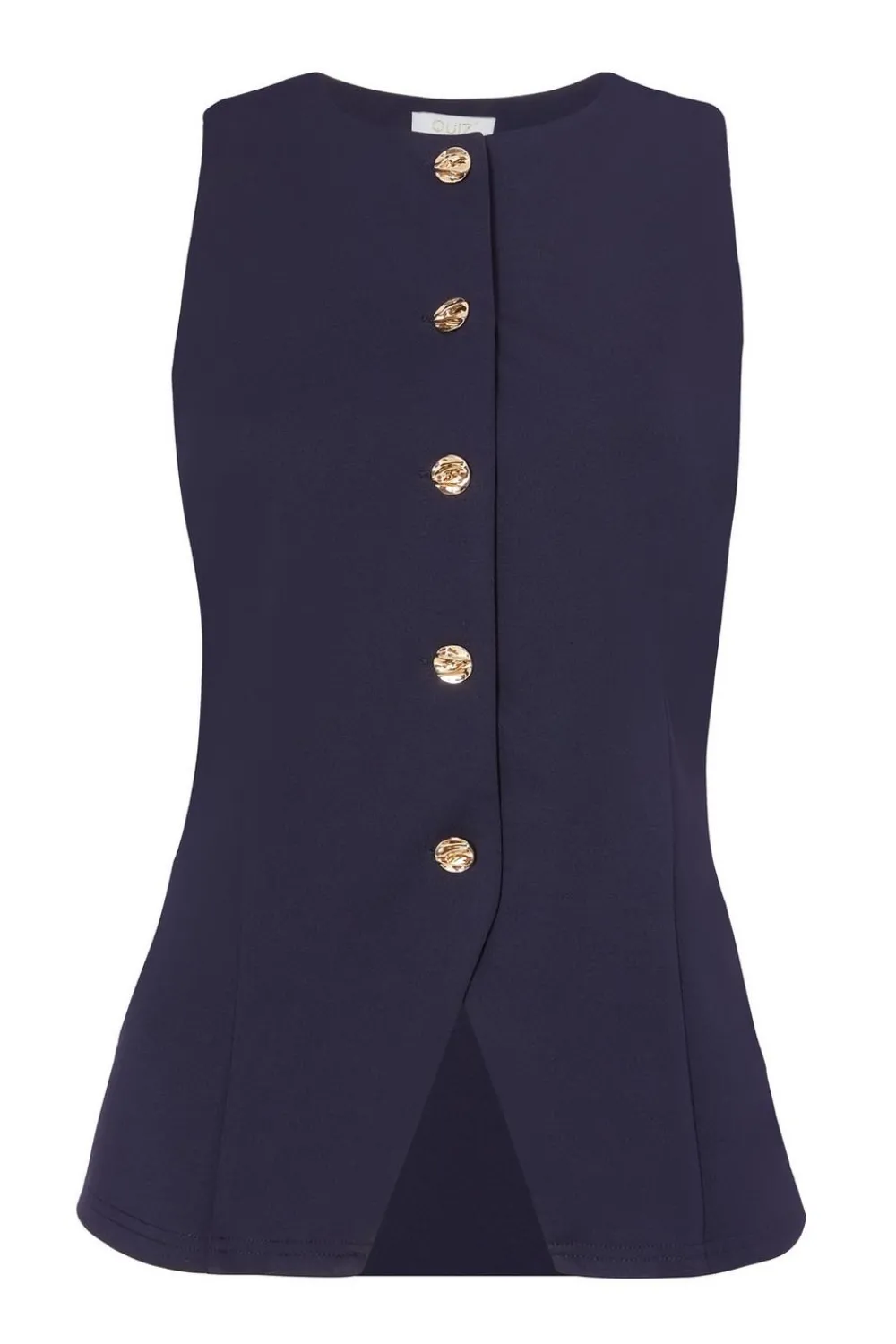 Quiz Waistcoat|Going Out Tops>Button Front Waistcoat