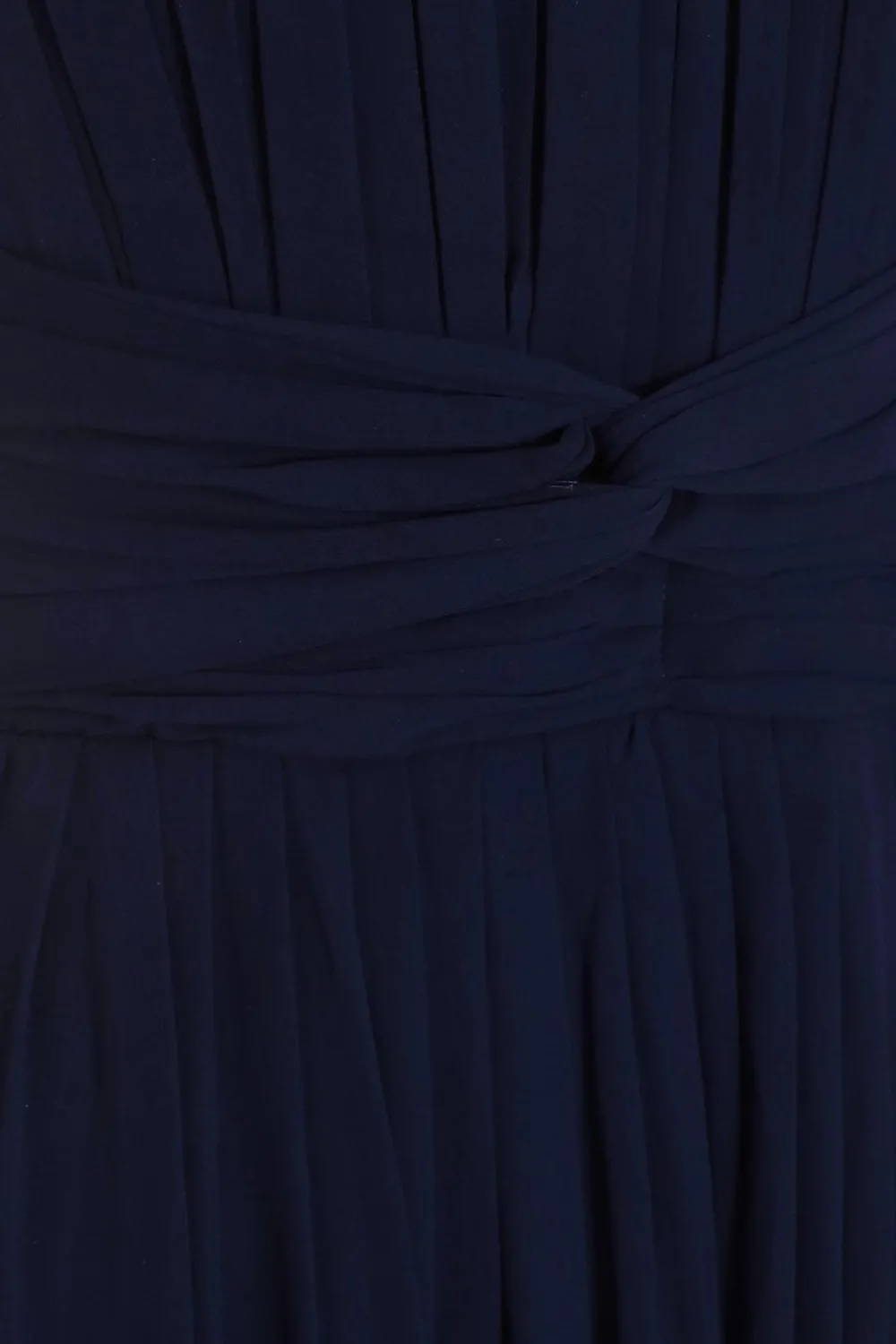 Quiz Prom Dresses|Prom & Ball>Navy Chiffon One Sleeve Maxi Dress