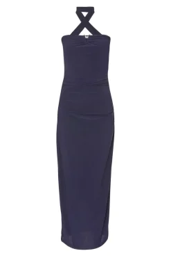 Quiz Day At The Races|Christening Guest>Collar Detail Ruched Midaxi Dress