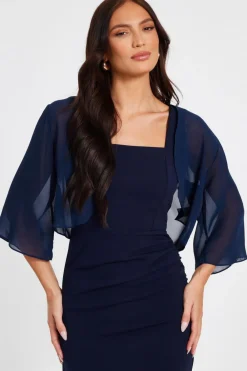 Quiz Wedding Accessories|Occasion Cover-Ups>Crop Sleeve Cover Up