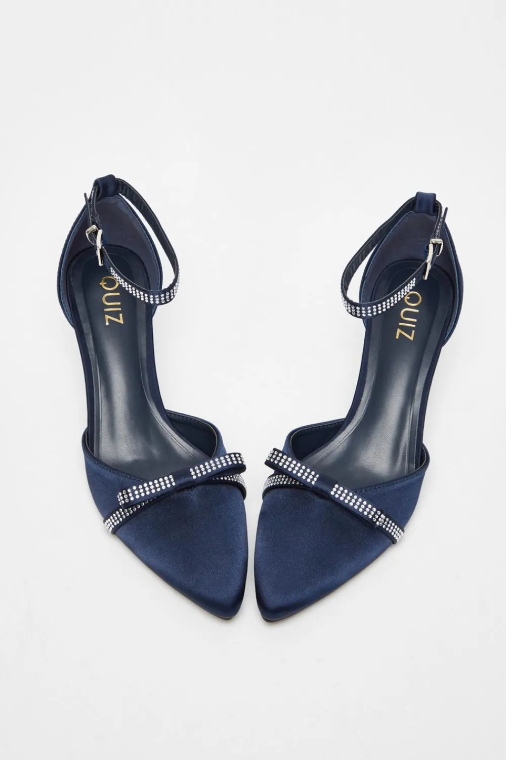 Quiz Heels|Prom & Ball>Diamante Low Court Heels