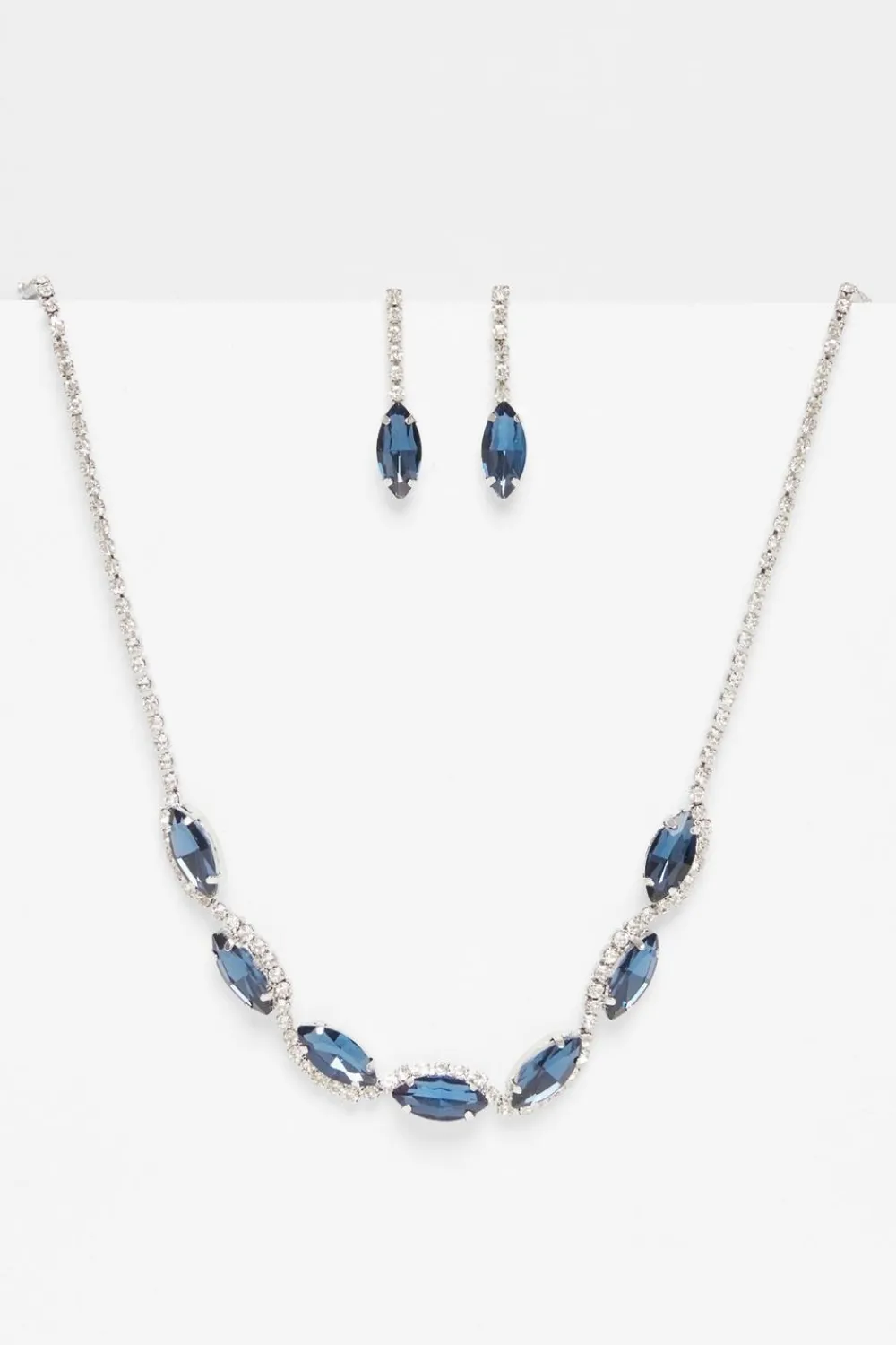 Quiz Wedding Accessories|Jewellery Sets>Diamante Swirl Jewellery Set
