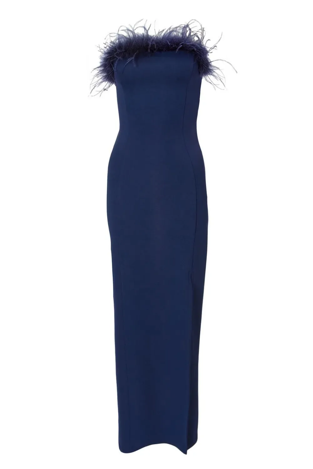 Quiz Prom Dresses|Prom & Ball>Feather Trim Midaxi Dress