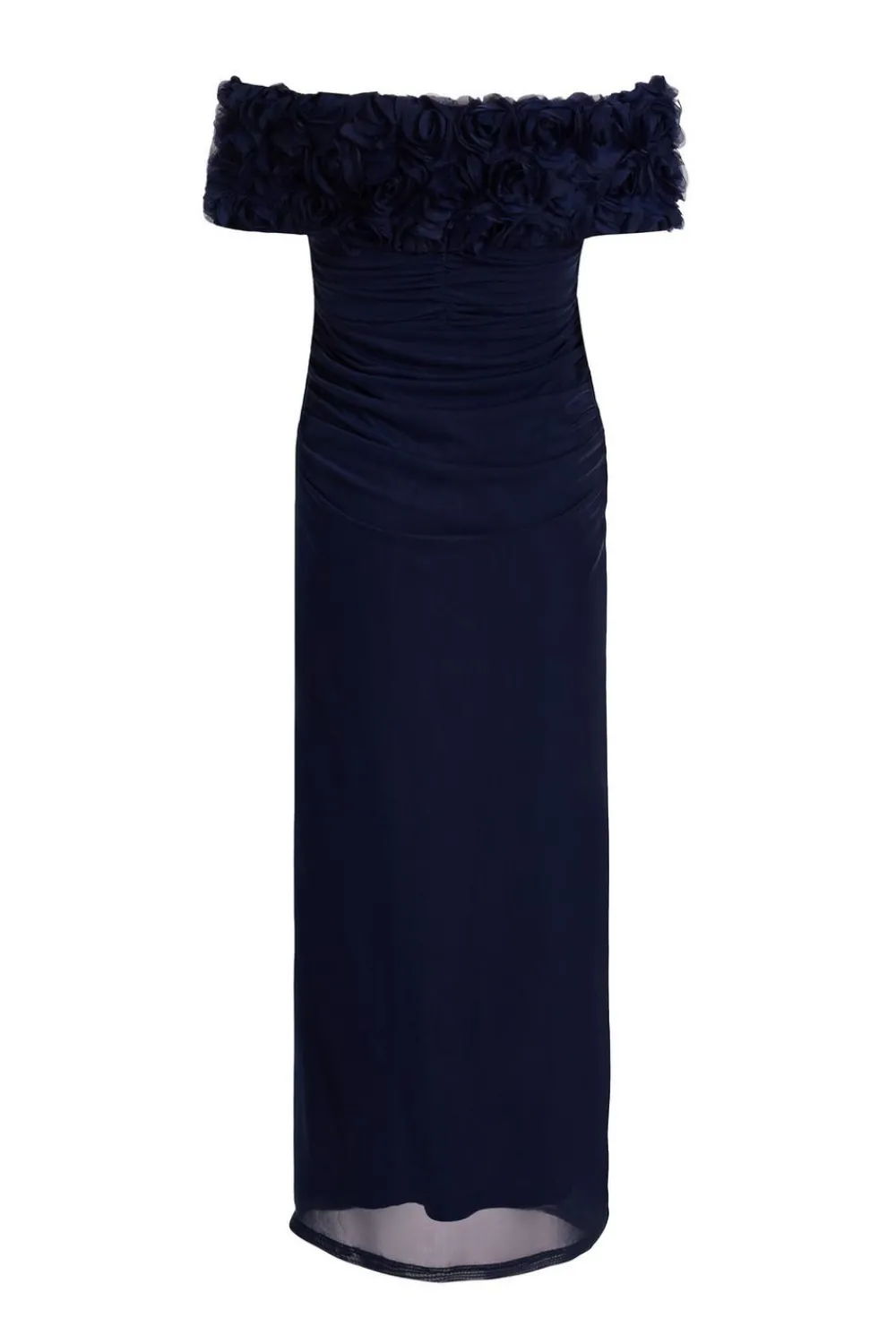 Quiz Evening Dresses|Day At The Races>Mesh Bardot Midaxi Dress