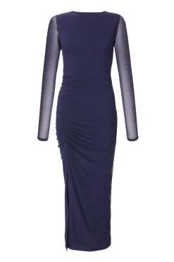 Quiz Modest|Going Out>Mesh Ruched Midaxi Dress