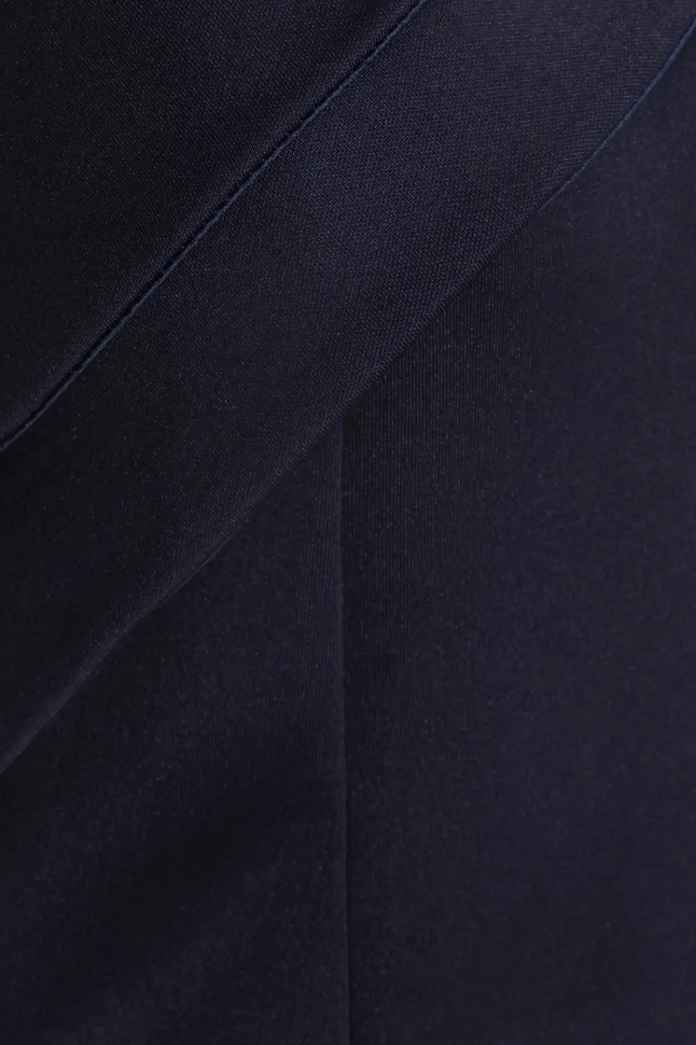 Quiz Day At The Races|Christening Guest>Navy One Shoulder Peplum Dress