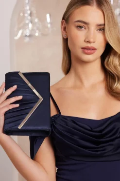 Quiz Wedding Accessories|Bags>Pleated Clutch Bag