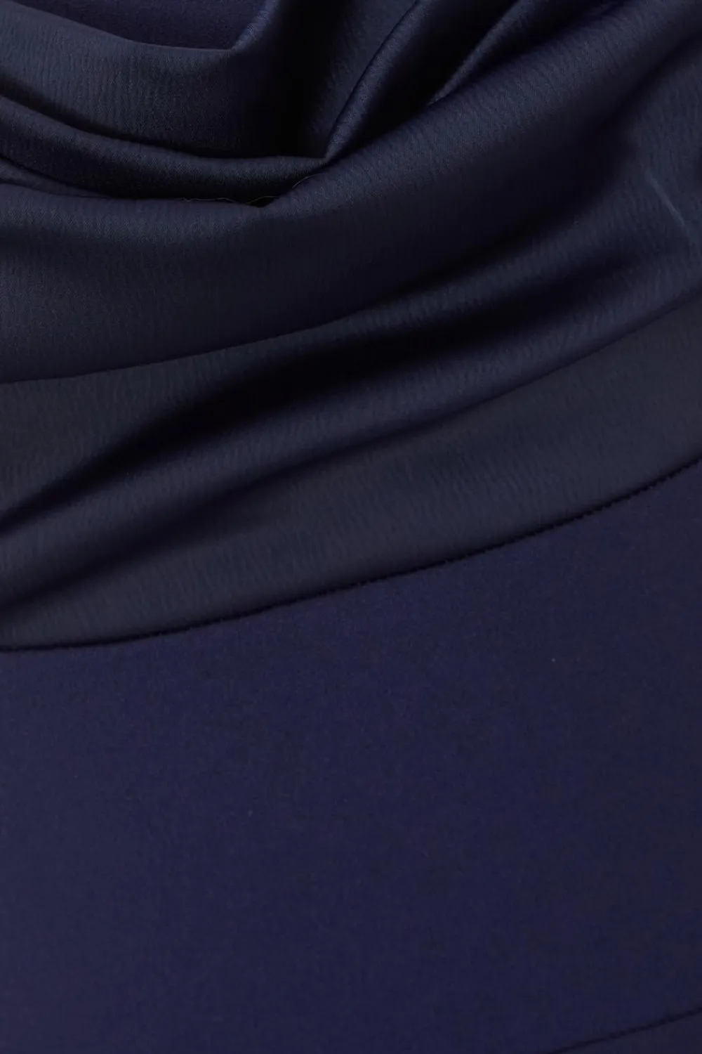 Quiz Summer Jumpsuits|Occasion Jumpsuits>Navy Satin Cold Shoulder Jumpsuit