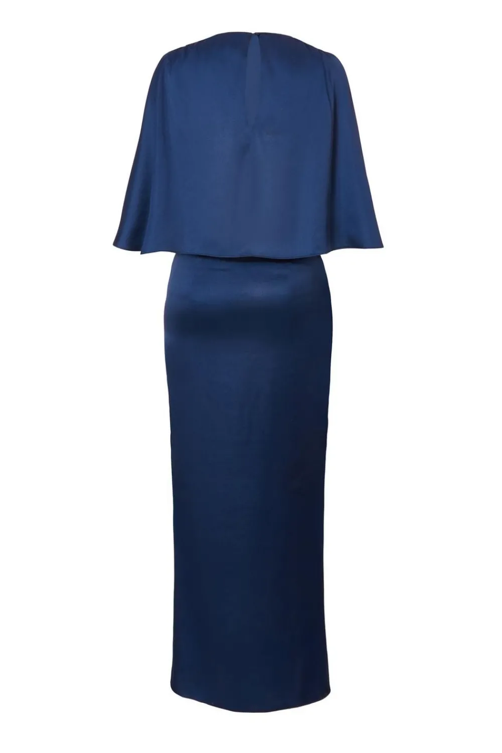 Quiz Evening Dresses|Dresses>Navy Satin Maxi Dress