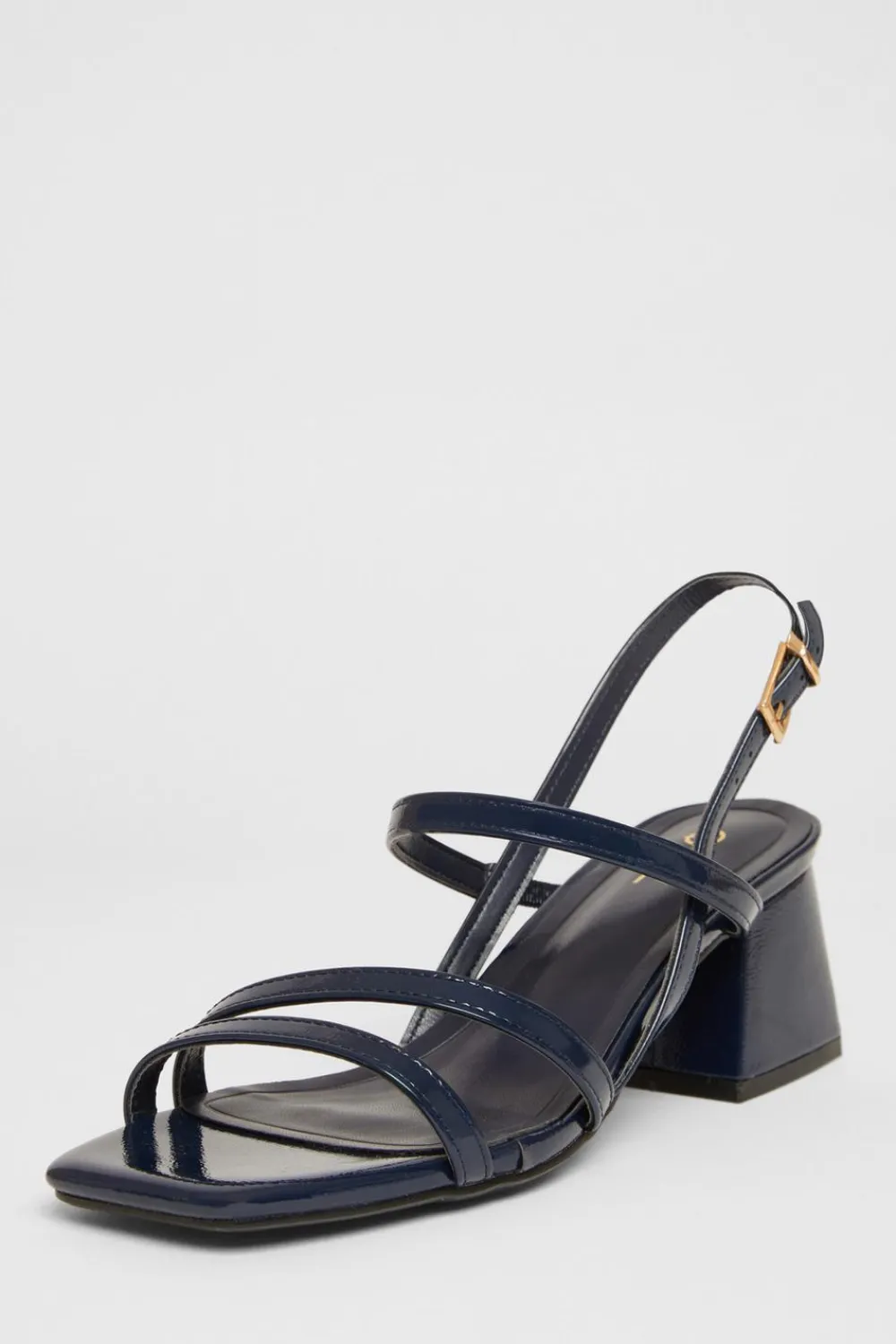Quiz Sandals|Heels>Slingback Low Block Heels