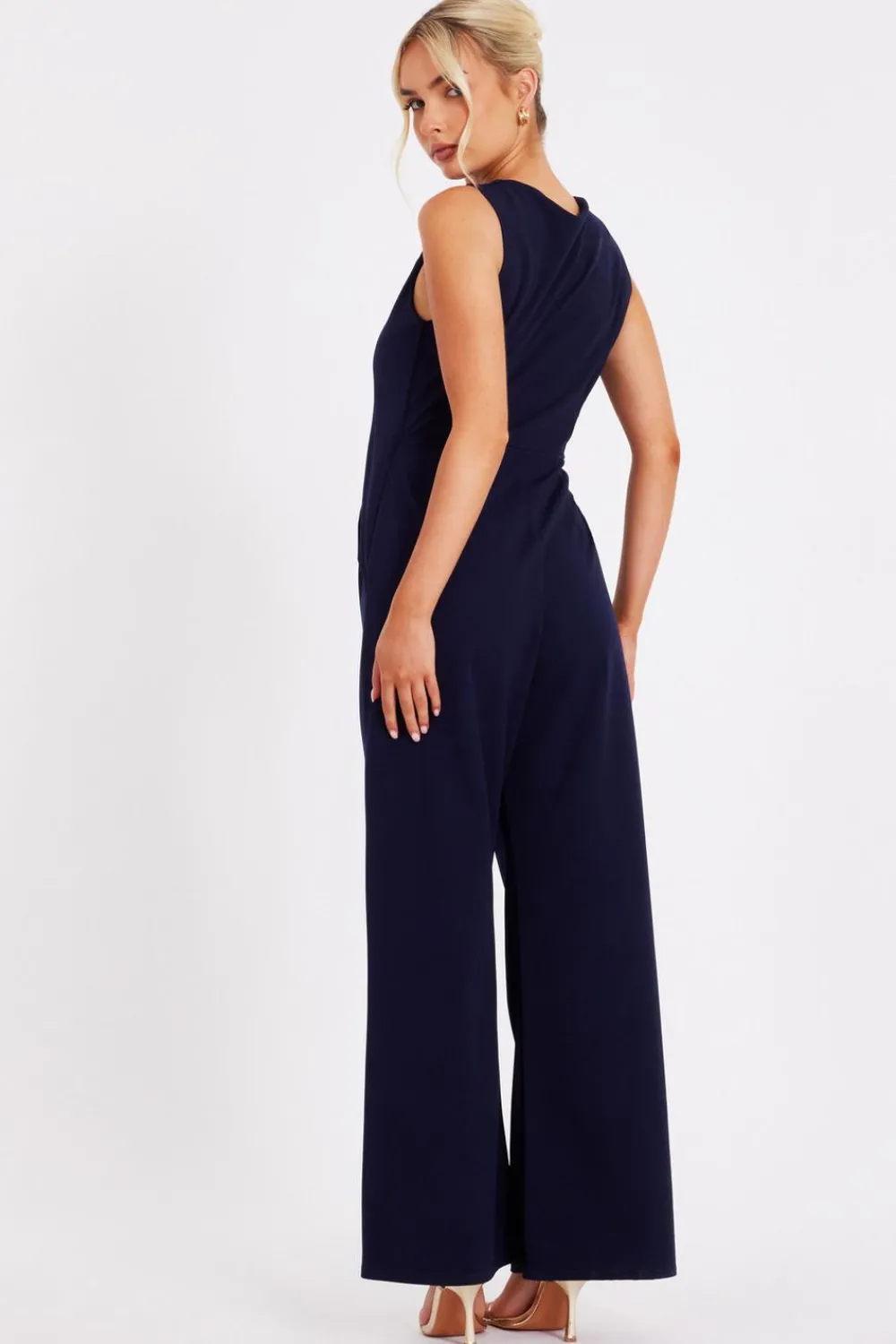 Quiz Occasion Jumpsuits|Going Out Jumpsuits>Waistcoat Jumpsuit