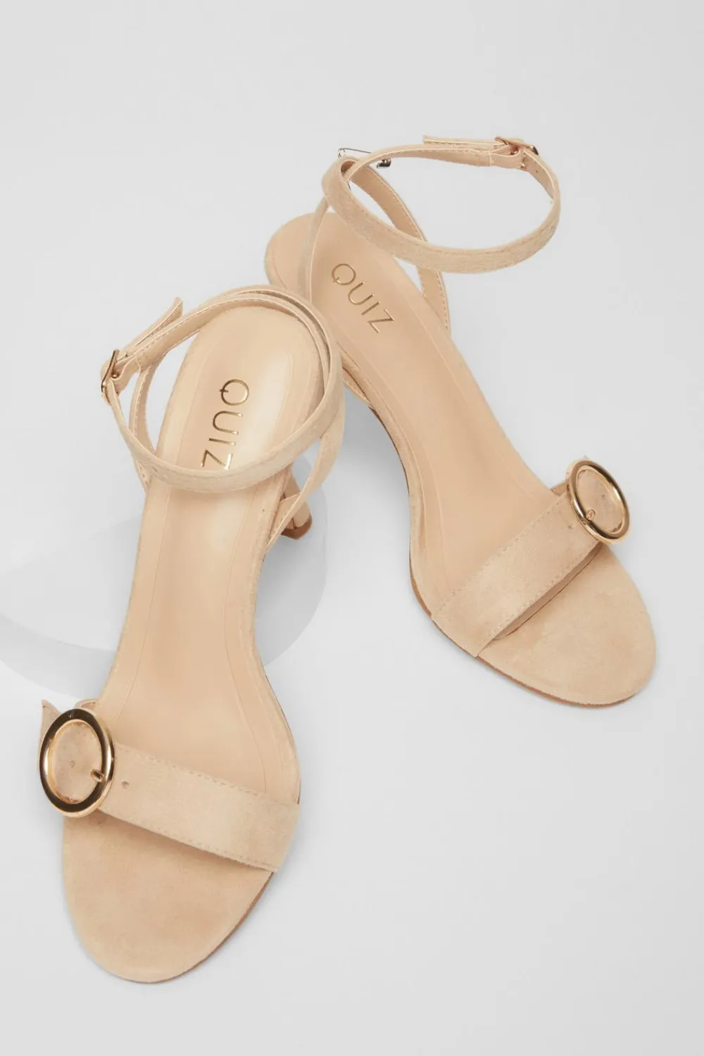 Quiz Sandals|Heels>Buckle Front Heels