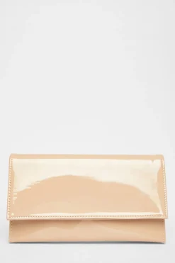 Quiz Bags|Occasion Accessories>Patent Fold Over Envelope Bag