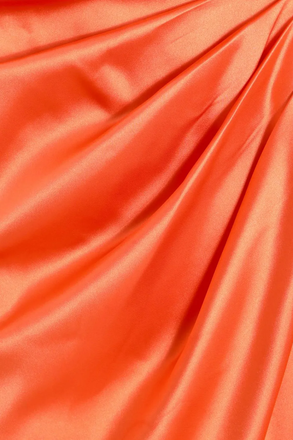 Quiz Satin Dresses|Mini Dresses>Orange Satin Mini Dress