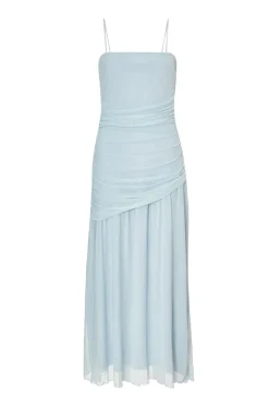 Quiz Day At The Races|Christening Guest>Pale Blue Drop Waist Midaxi Dress