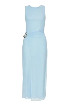 Quiz Summer Clothes|Going Out>Mesh Buckle Midaxi Dress