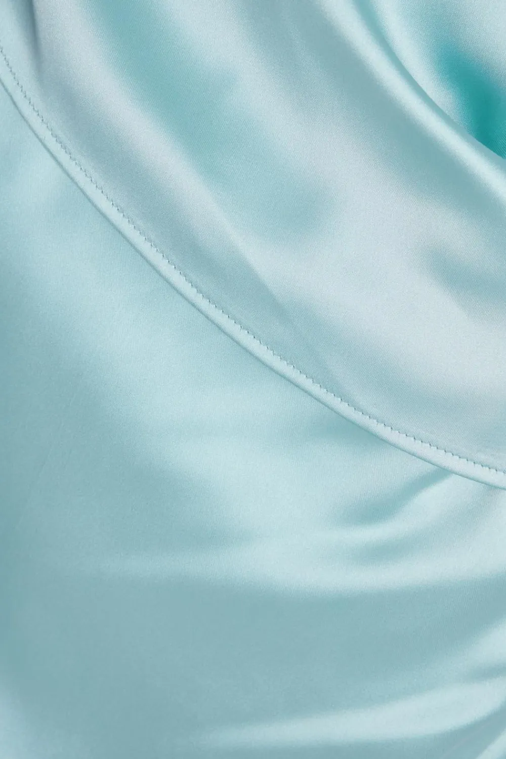 Quiz Day At The Races|Christening Guest>Pale Blue Satin Midi Dress