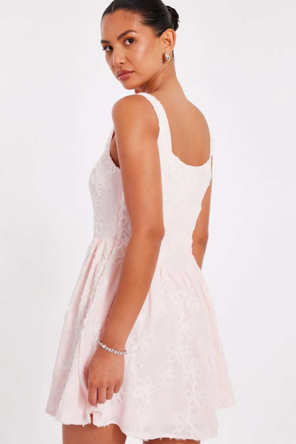 Quiz Summer Clothes|Holiday>Chiffon Flower Skater Dress