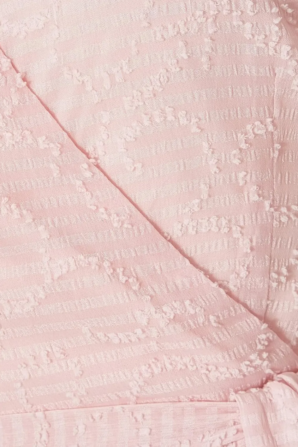 Quiz Day At The Races|Christening Guest>Pale Pink Textured Chiffon Midi Dress