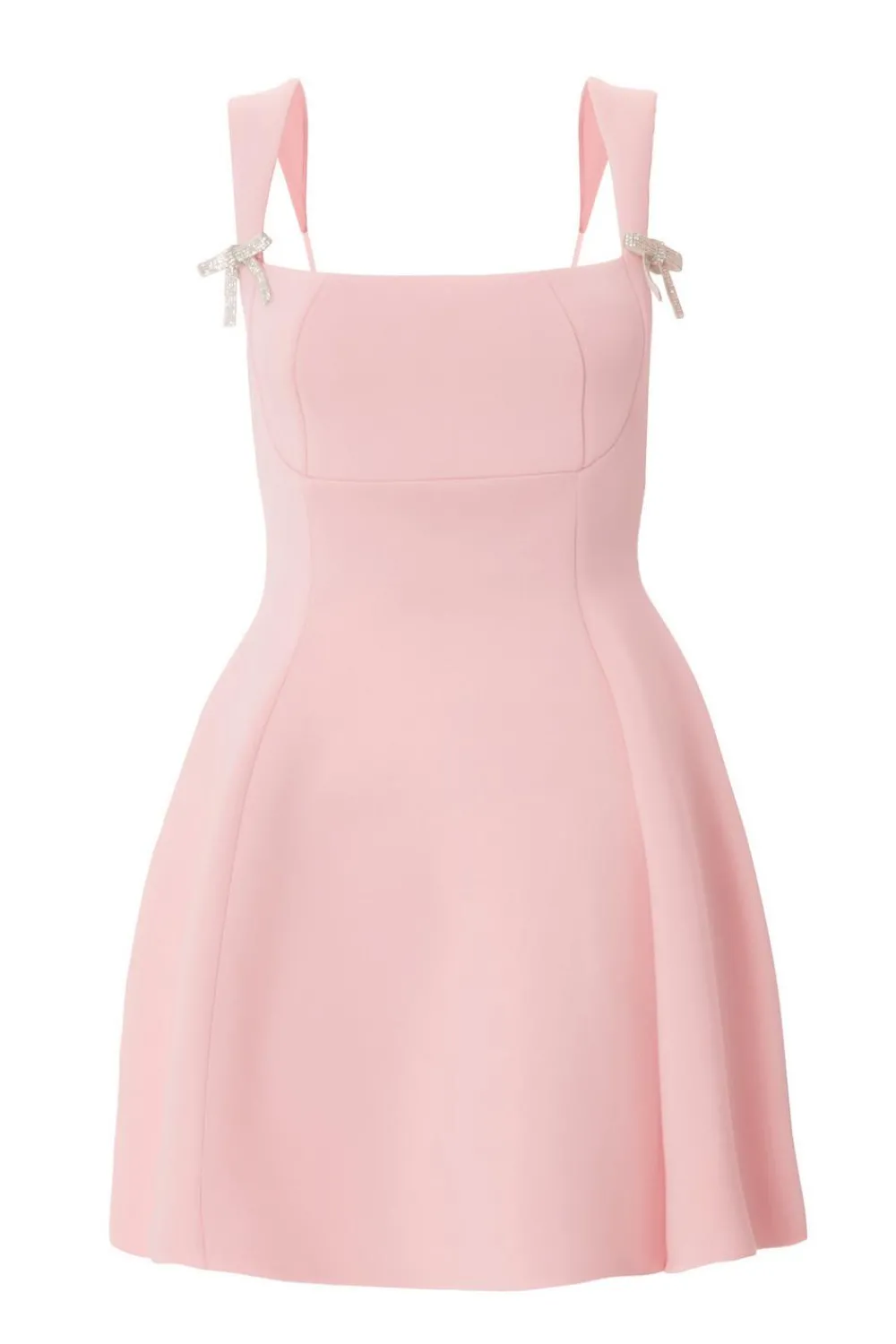 Quiz Pink Dresses|Petite Dresses>Petite Baby Pink A-Line Mini Dress