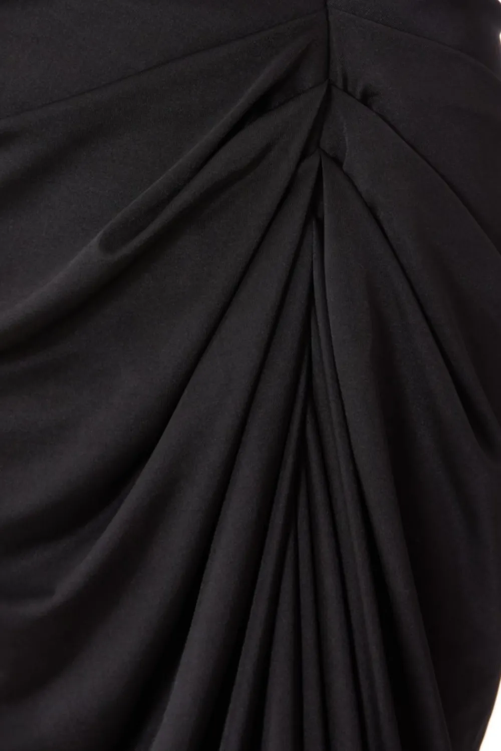 Quiz Evening Dresses|Going Out>Petite Black Cowl Neck Midaxi Dress