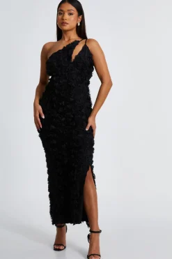 Quiz Prom Dresses|Prom & Ball>Petite One Shoulder Floral Maxi Dress