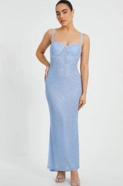 Quiz Prom Dresses|Prom & Ball>Petite Diamante Maxi Dress