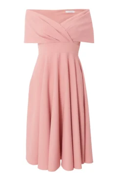Quiz Evening Dresses|Christening Guest>Petite Bardot Midi Dress