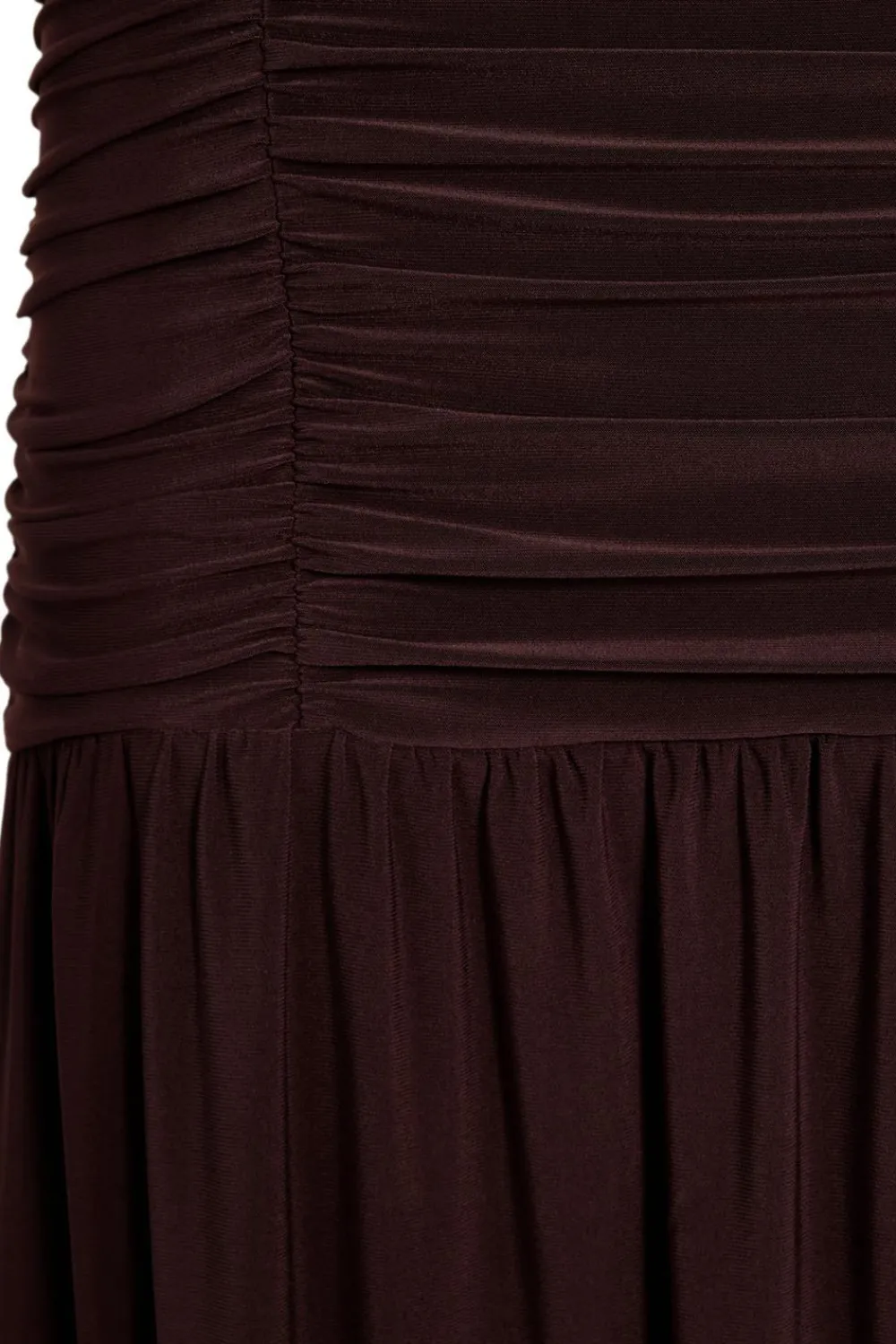 Quiz Evening Dresses|Day At The Races>Petite Brown Drop Waist Maxi Dress