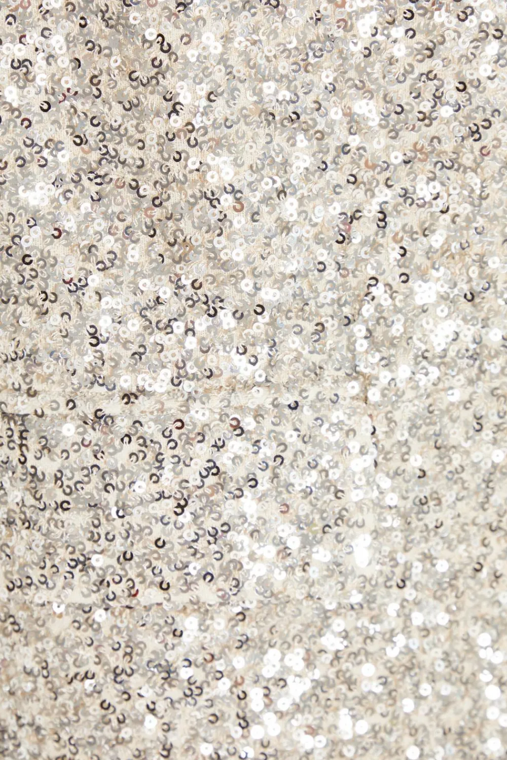 Quiz Jackets & Coats|Blazers>Petite Champagne Sequin Ruched Blazer