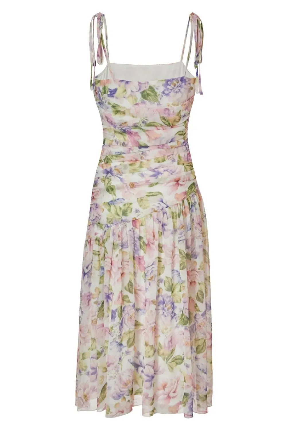 Quiz Day At The Races|Christening Guest>Petite Chiffon Floral Midi Dress