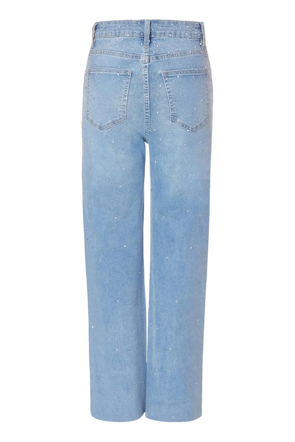 Quiz Trousers|Modest>Petite Light Denim Embellished Jeans
