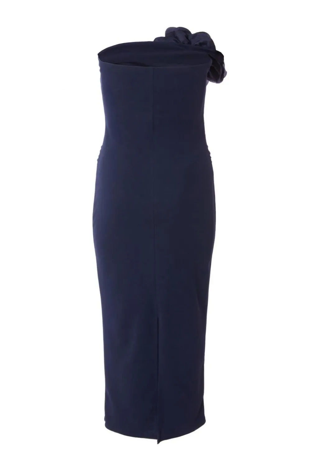 Quiz Evening Dresses|Wedding Guest Dresses>Petite Navy Corsage Midaxi Dress
