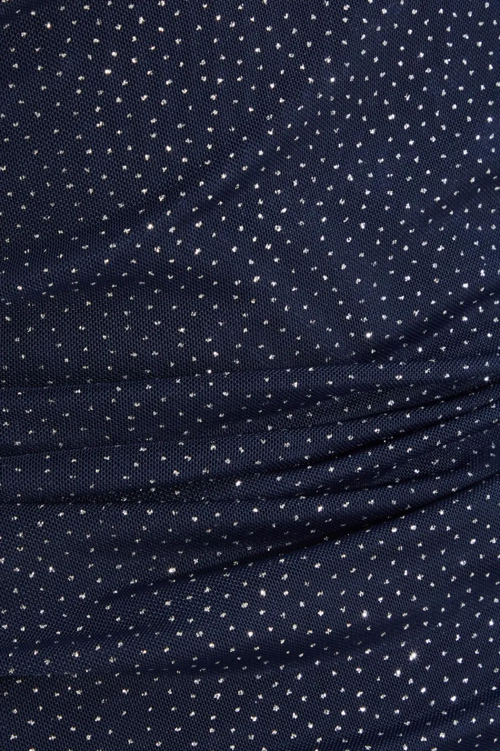 Quiz Evening Dresses|Petite Dresses>Petite Navy Glitter Mesh Midaxi Dress