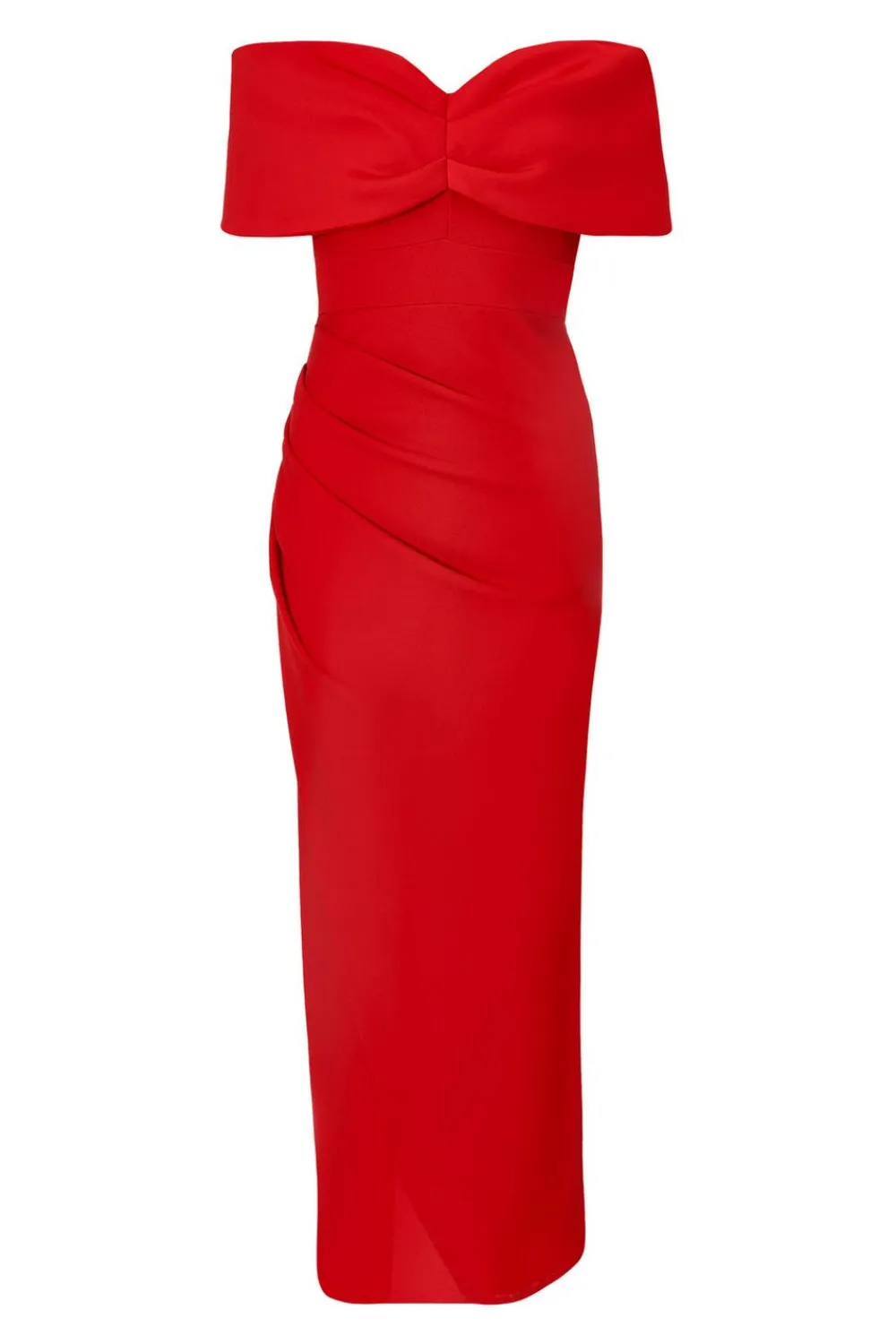 Quiz Prom Dresses|Prom & Ball>Petite Red Bardot Maxi Dress