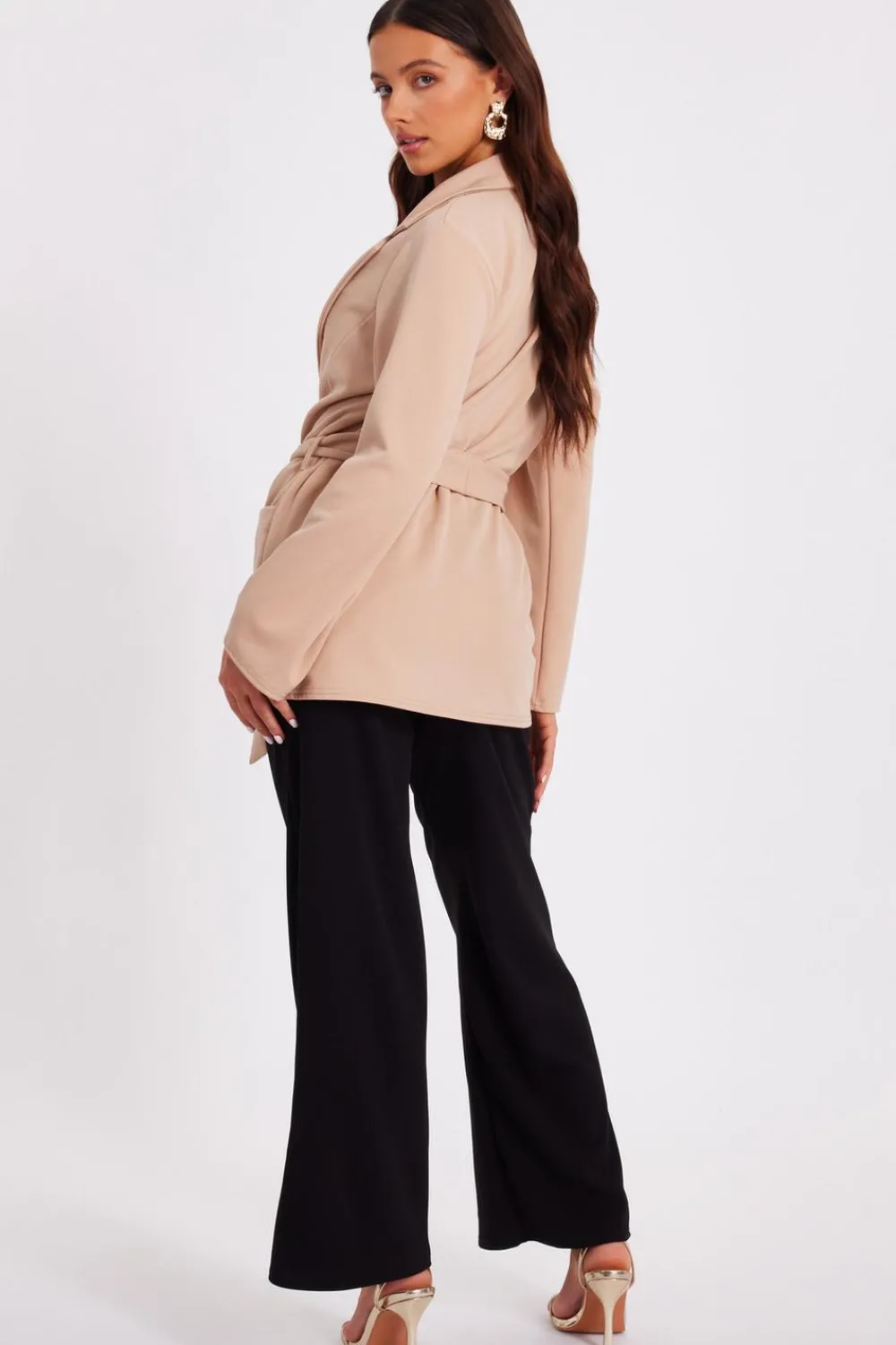 Quiz Workwear|Modest>Petite Tie Waist Blazer