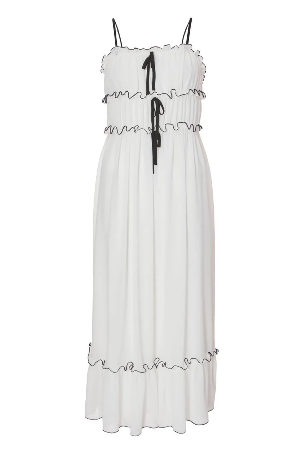 Quiz Summer Clothes|Holiday>Petite White Chiffon Strappy Midaxi Dress