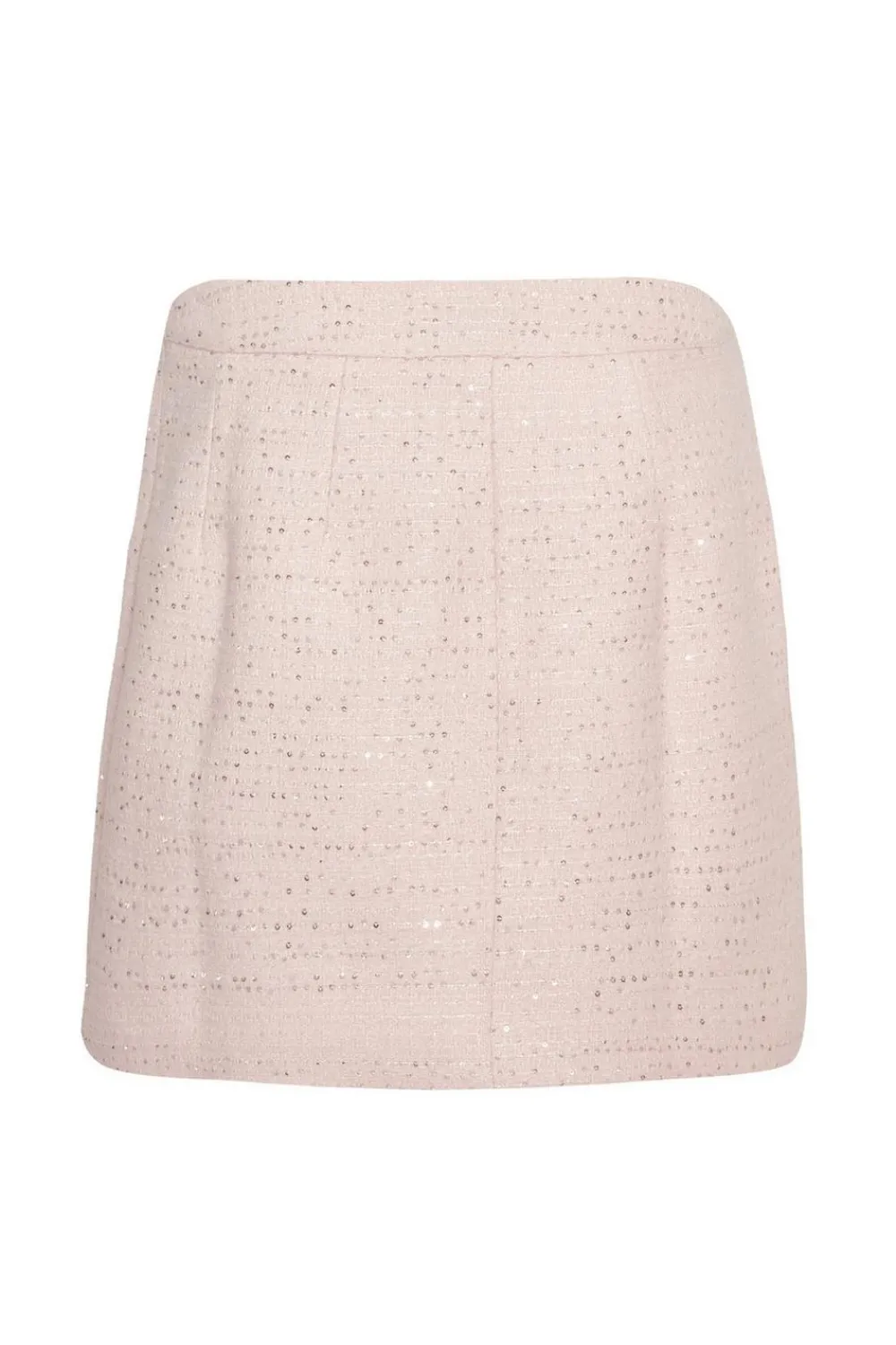 Quiz Skirts|Co-Ords>Boucle Sequin Mini Skirt