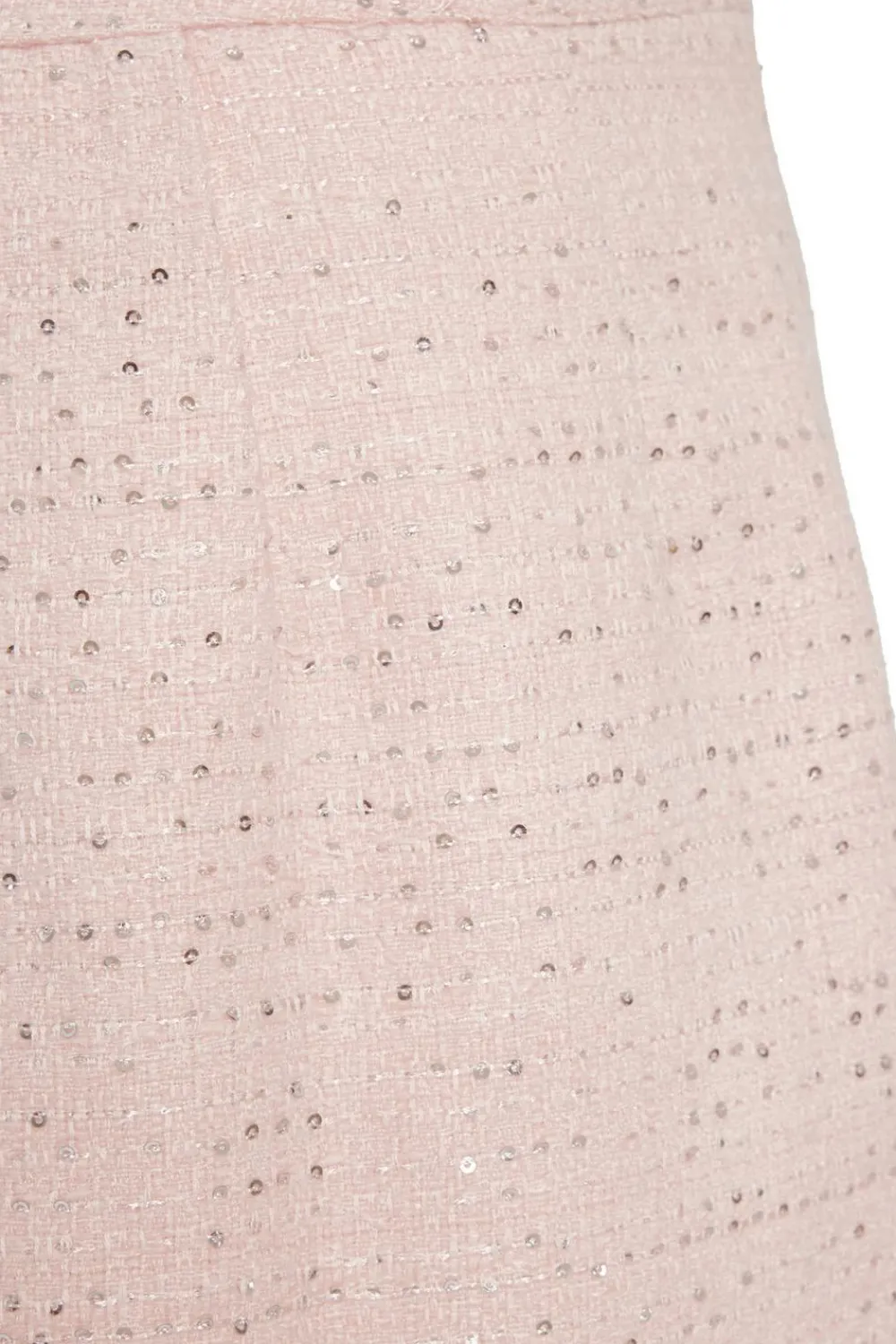 Quiz Skirts|Co-Ords>Boucle Sequin Mini Skirt