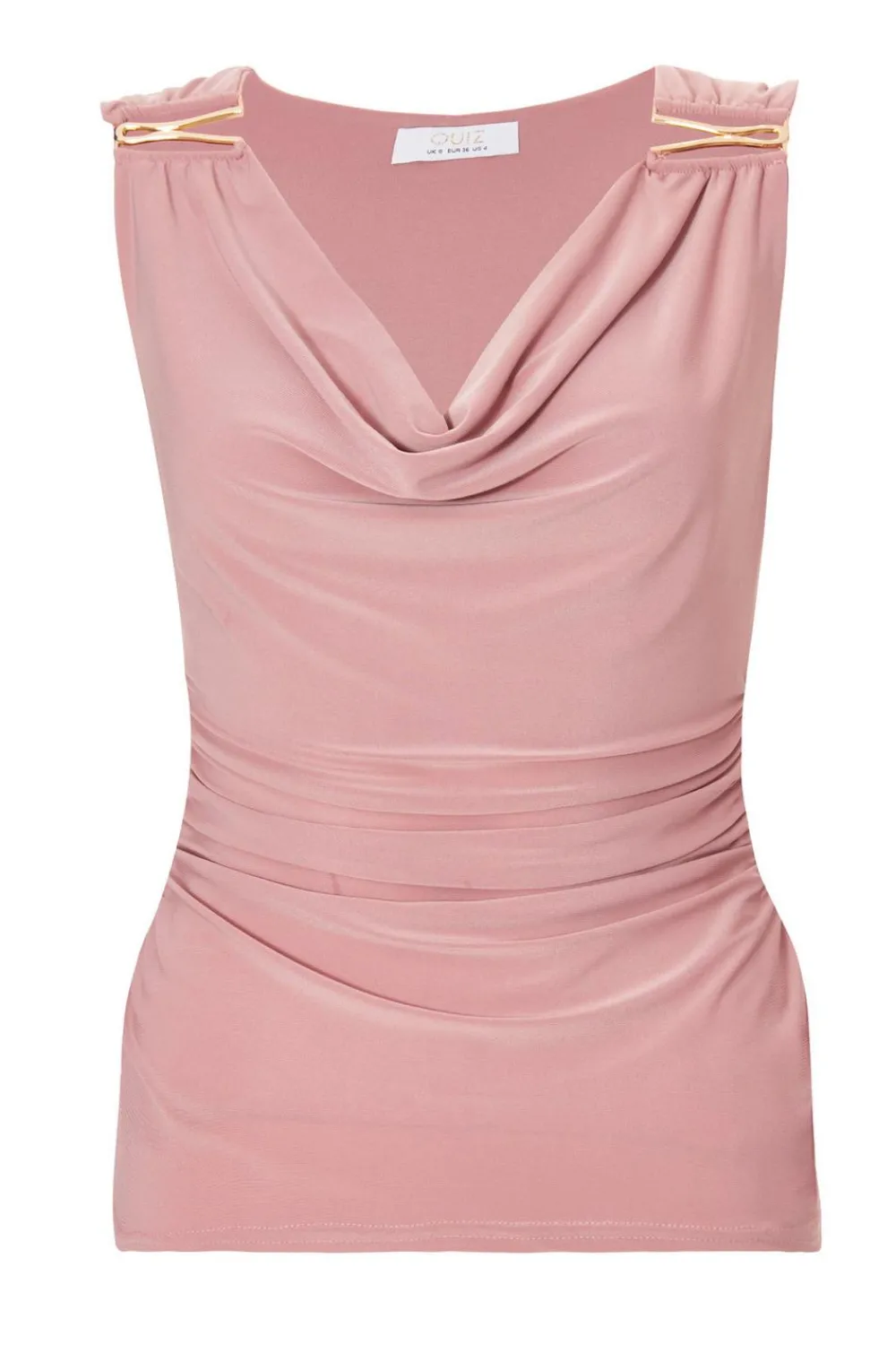 Quiz Summer Tops|Going Out Tops>Cowl Neck Top