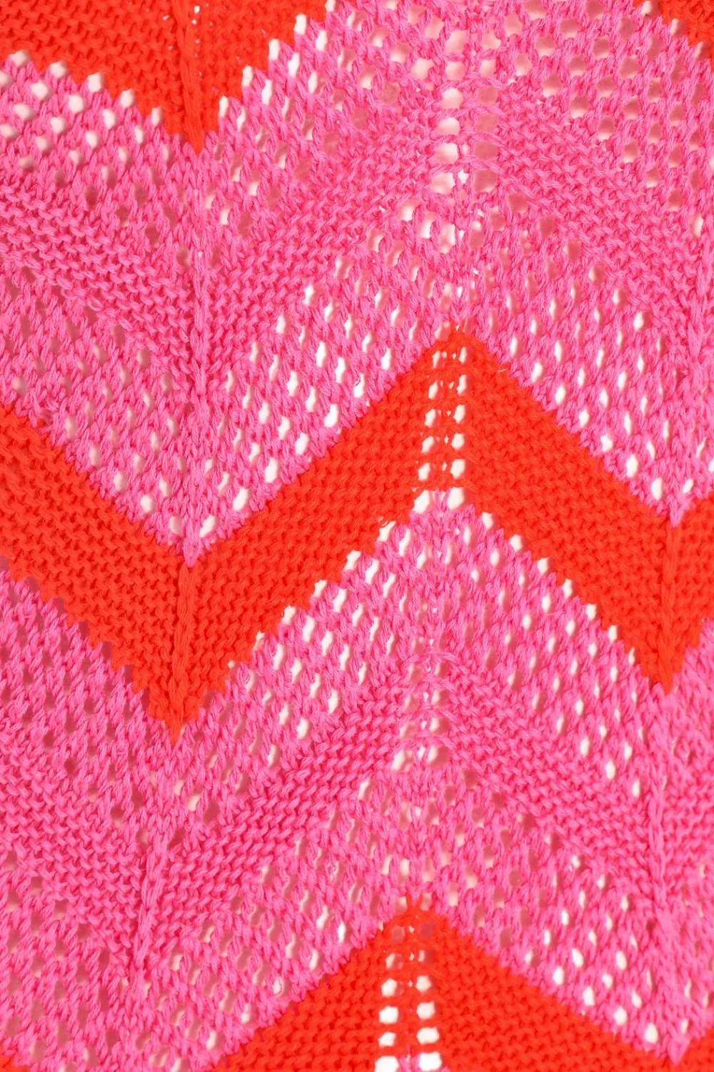 Quiz Knitwear|Holiday>Pink Crochet Midi Dress