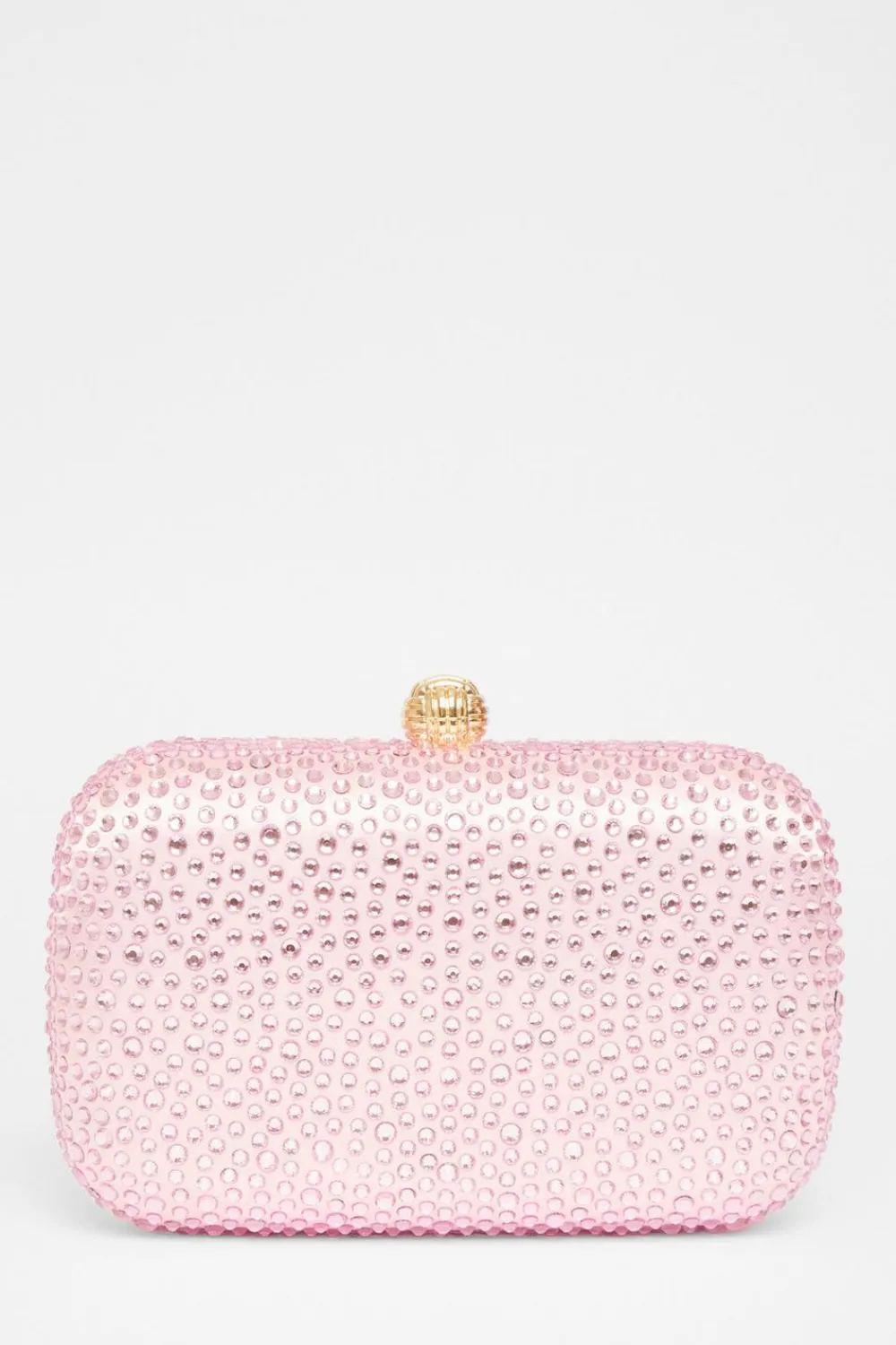 Quiz Bags|Prom & Ball>Pink Diamante Clip Box Bag