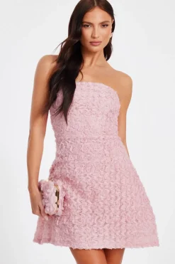 Quiz Day At The Races|Summer Clothes>Floral Bandeau Mini Dress