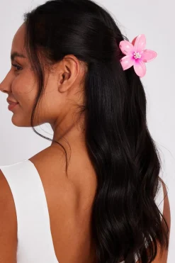 Quiz Holiday Accessories|Hair Accessories>Flower Hair Claw Set