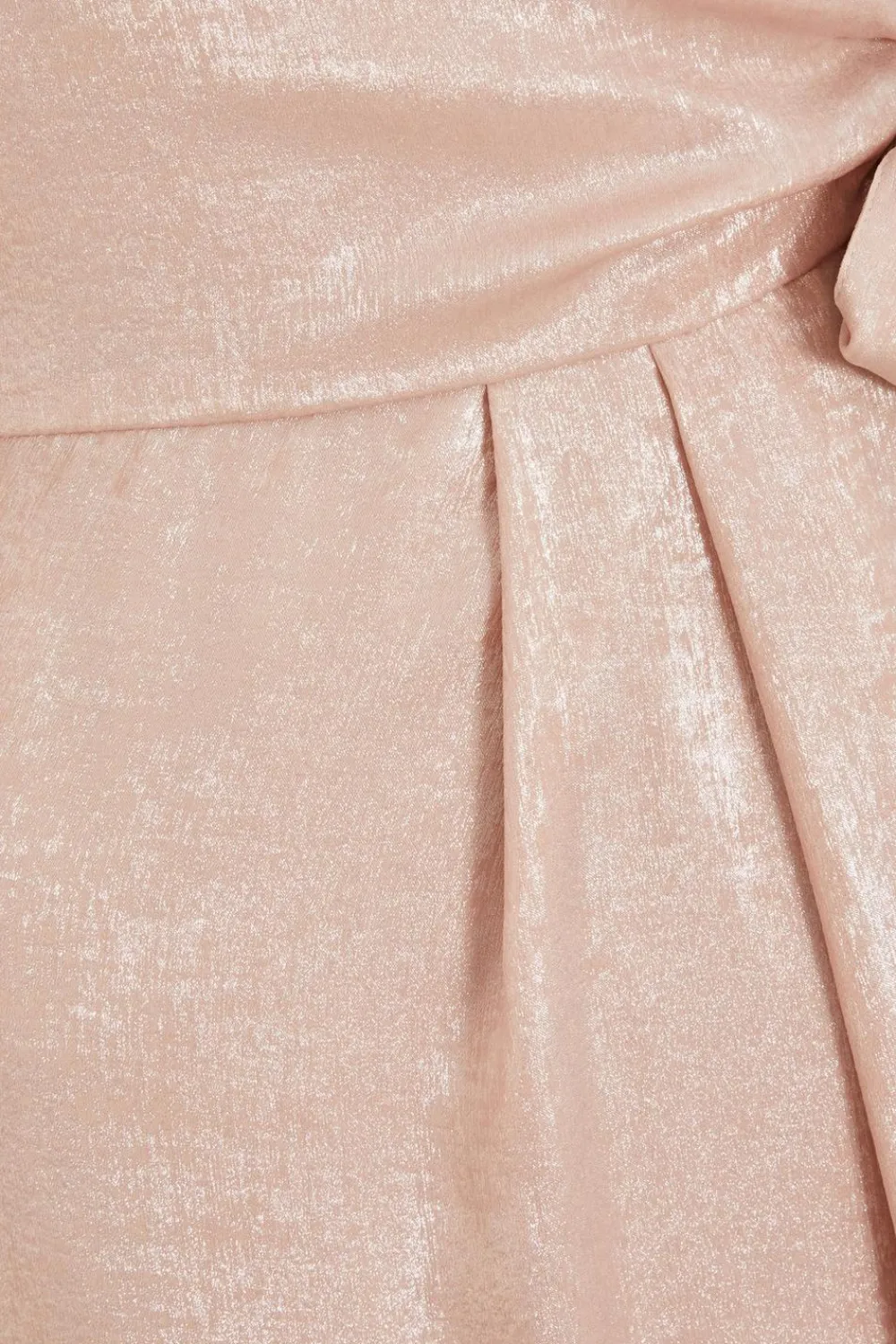 Quiz Evening Dresses|Christening Guest>Pink Foil Wrap Midi Dress