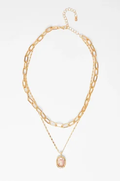 Quiz Wedding Accessories|Jewellery>Jewel Layered Necklace