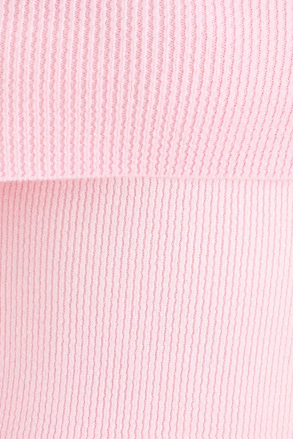 Quiz Bardot Tops|Tops>Pink Ribbed Bardot Jumper