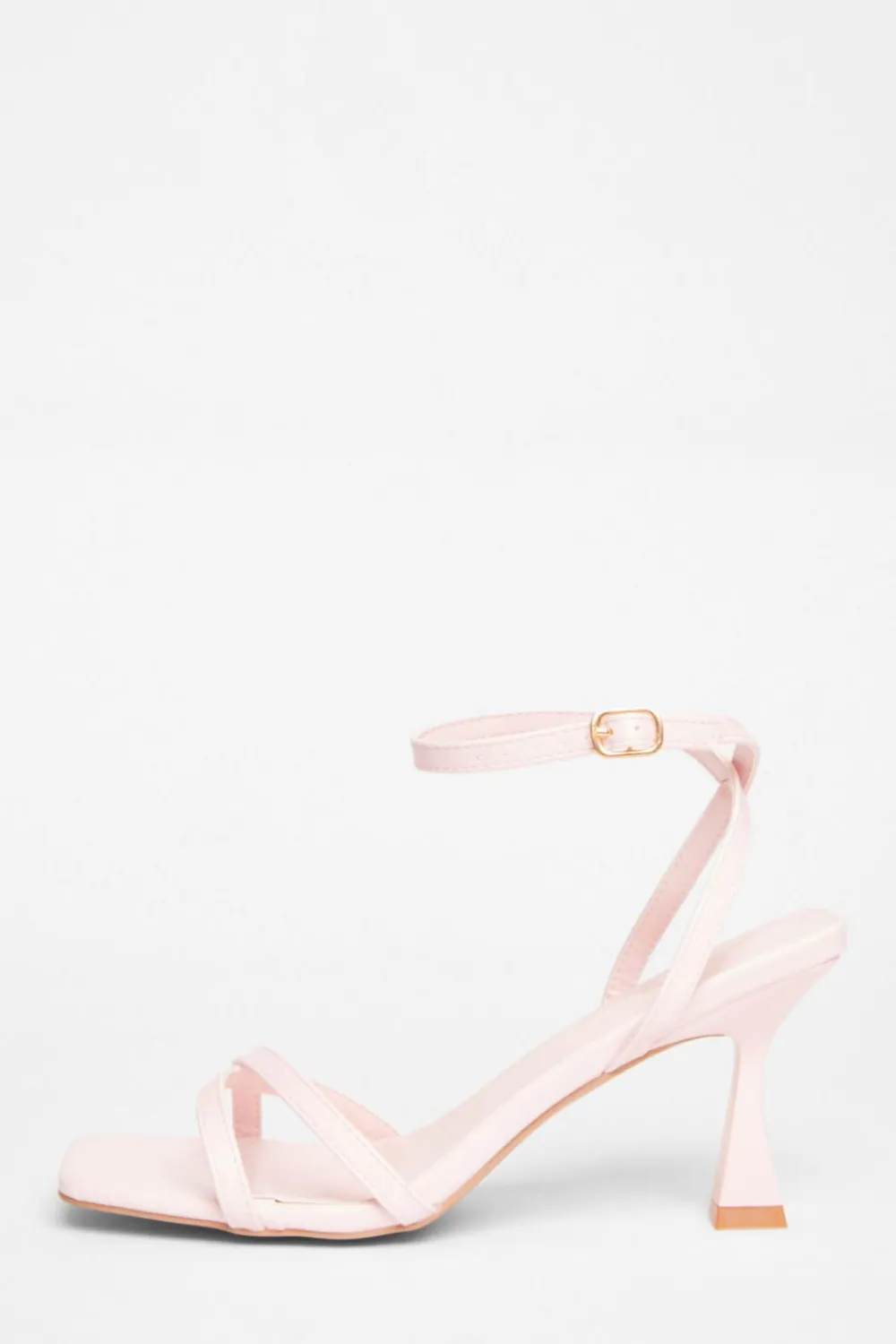 Quiz Heels>Strappy Flared Heels
